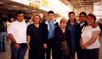 Skopje Airport, 1997. Going to the USA.